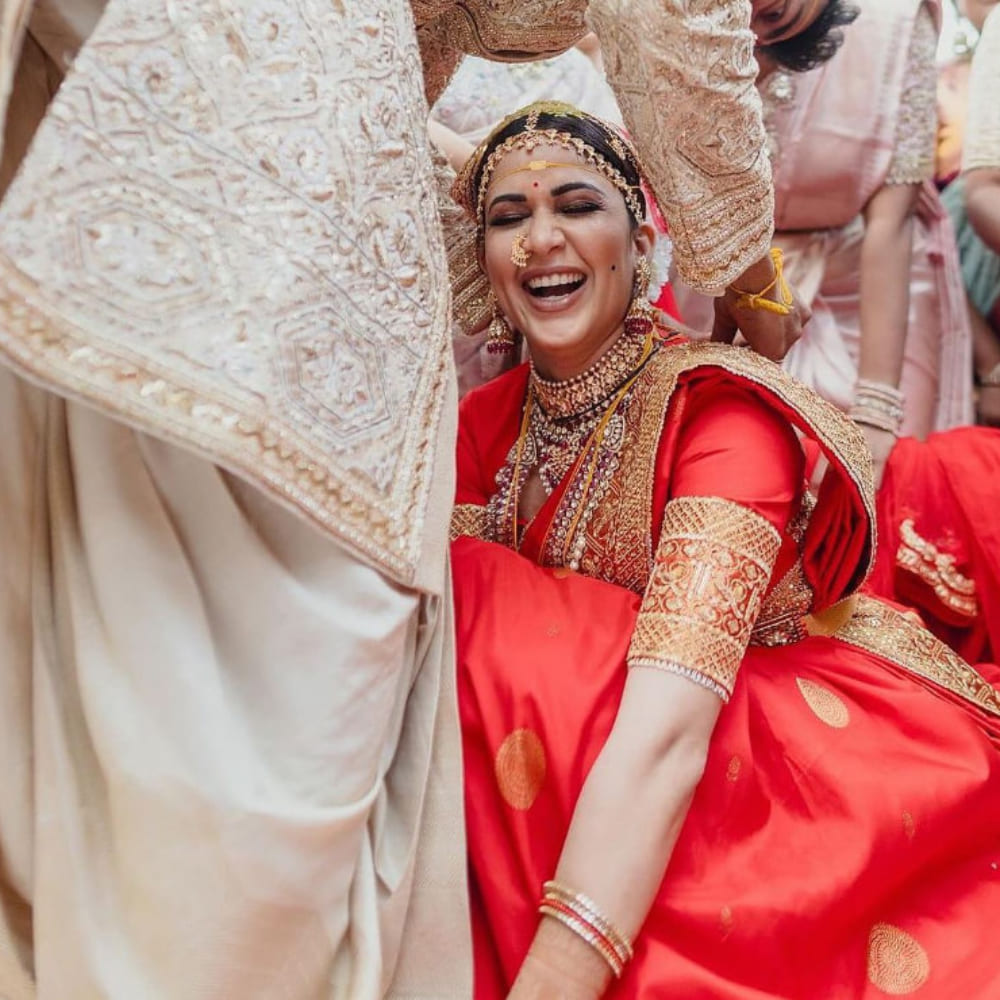 EXCLUSIVE: Lavanya Tripathi initially ‘wanted to go red’ with her wedding makeup, artist Sandy reveals EXCLUSIVE: Lavanya Tripathi initially ‘wanted to go red’ with her wedding makeup, artist Sandy reveals
