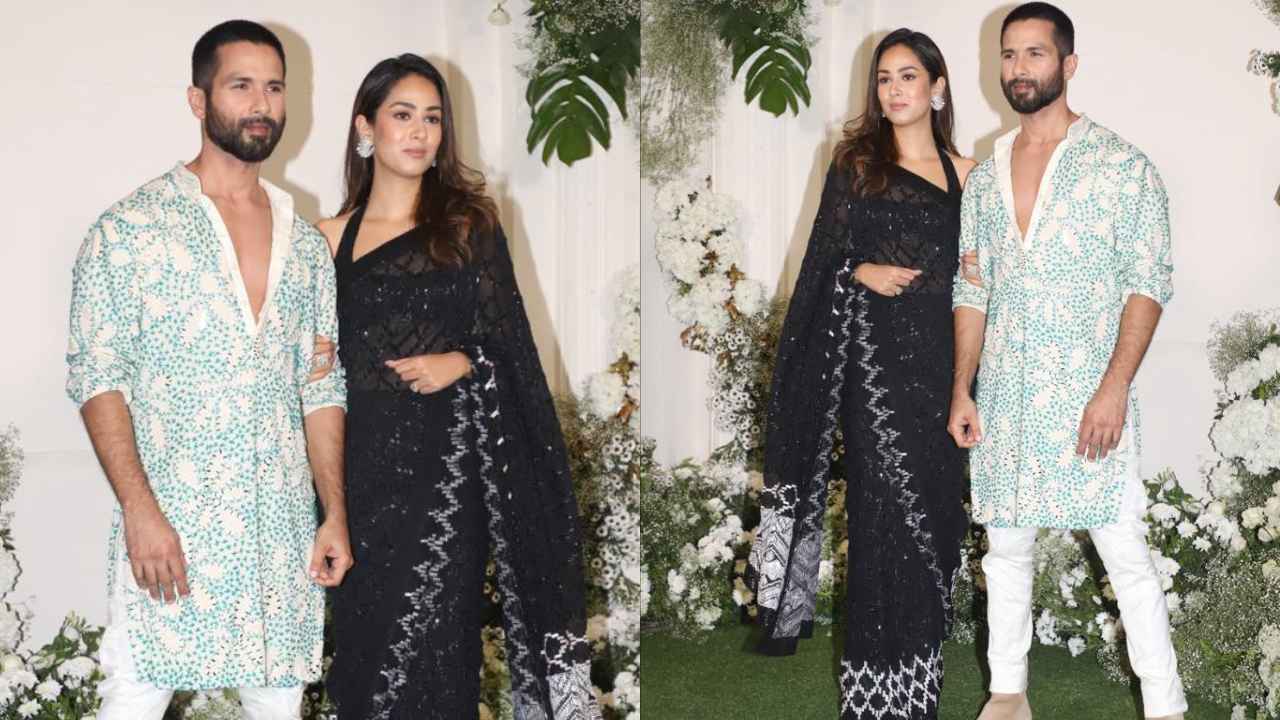 Aishwarya Rai Bachchan, Ananya Panday to Kriti Sanon: Who wore what at Manish Malhotra’s Diwali party (PC: Viral Bhayani, Manav Manglani)