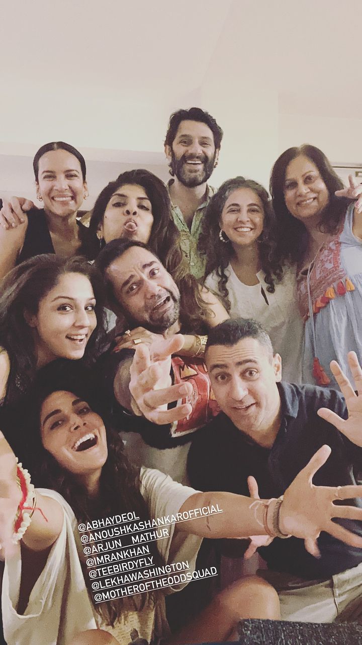 Abhay Deol, Imran Khan, Monica Dogra, Lekha Washington, Arjun Matur, Anoushka Shankar