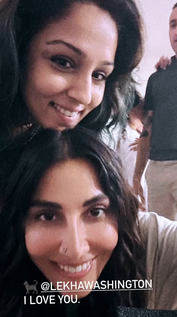 Monica Dogra and Lekha Washington