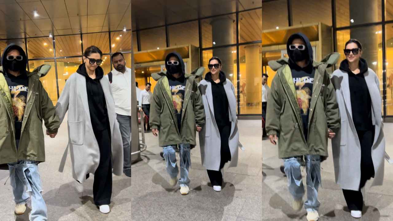 Deepika Padukone serves winter-ready inspiration with her sophisticated airport style (PC: Manav Manglani)