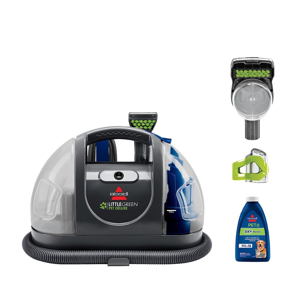 Bissell Little Green Pet Deluxe Portable Carpet Cleaner Bissell Little Green Pet Deluxe Portable Carpet Cleaner