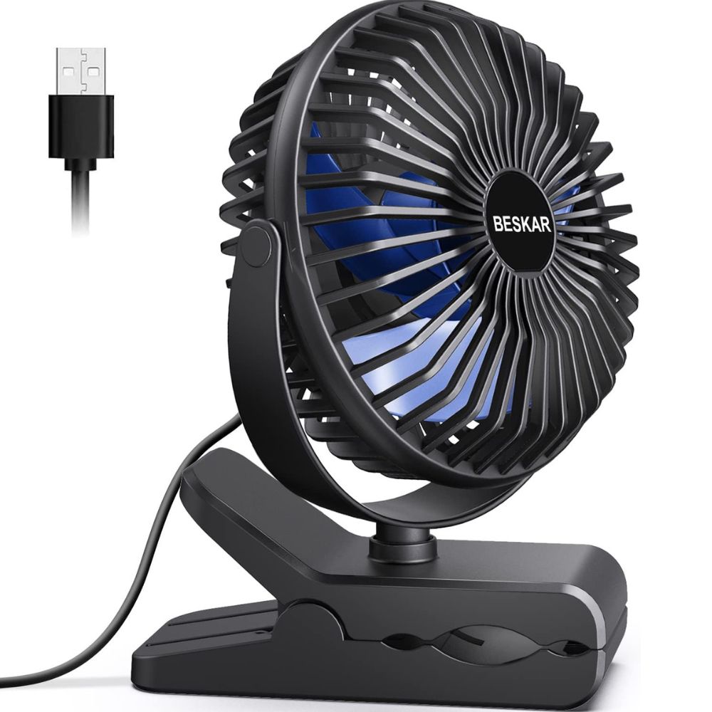 BESKAR USB Clip on Fan BESKAR USB Clip on Fan