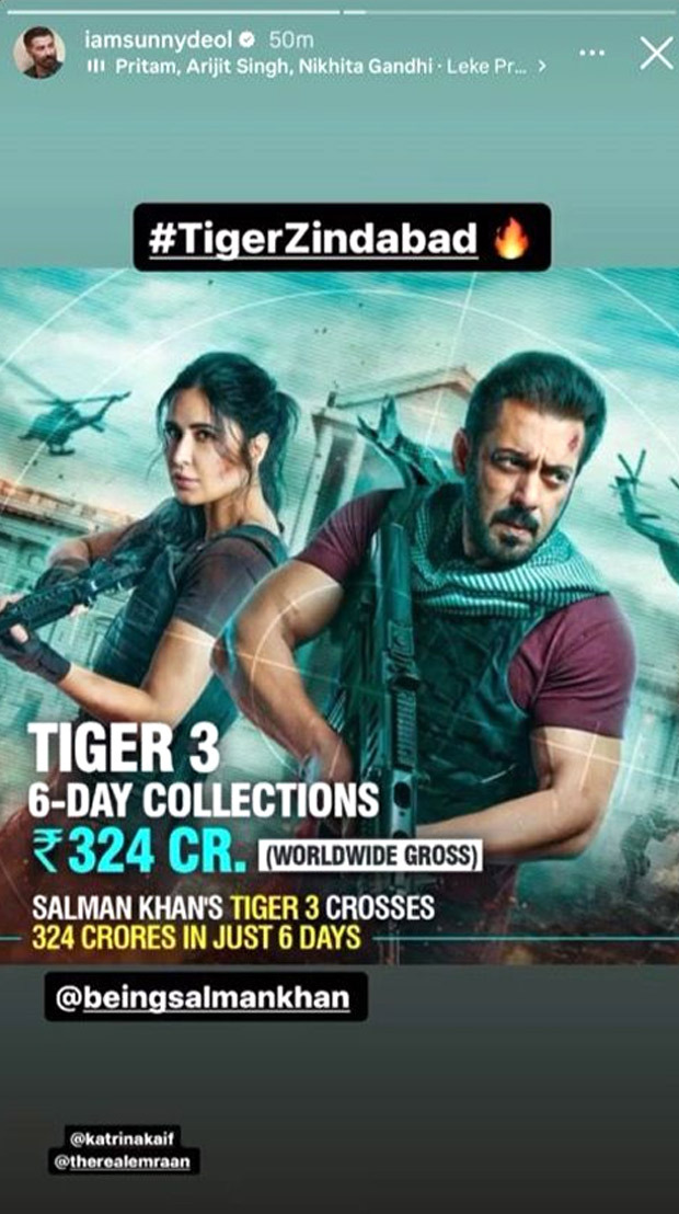sunny deol, tiger 3, salman khan,
