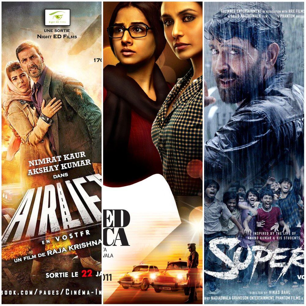 10 Best Bollywood movies based on true stories: From No One Killed Jessica, Airlift, Neerja to Super 30 10 Best Bollywood movies based on true stories: From No One Killed Jessica, Airlift, Neerja to Super 30