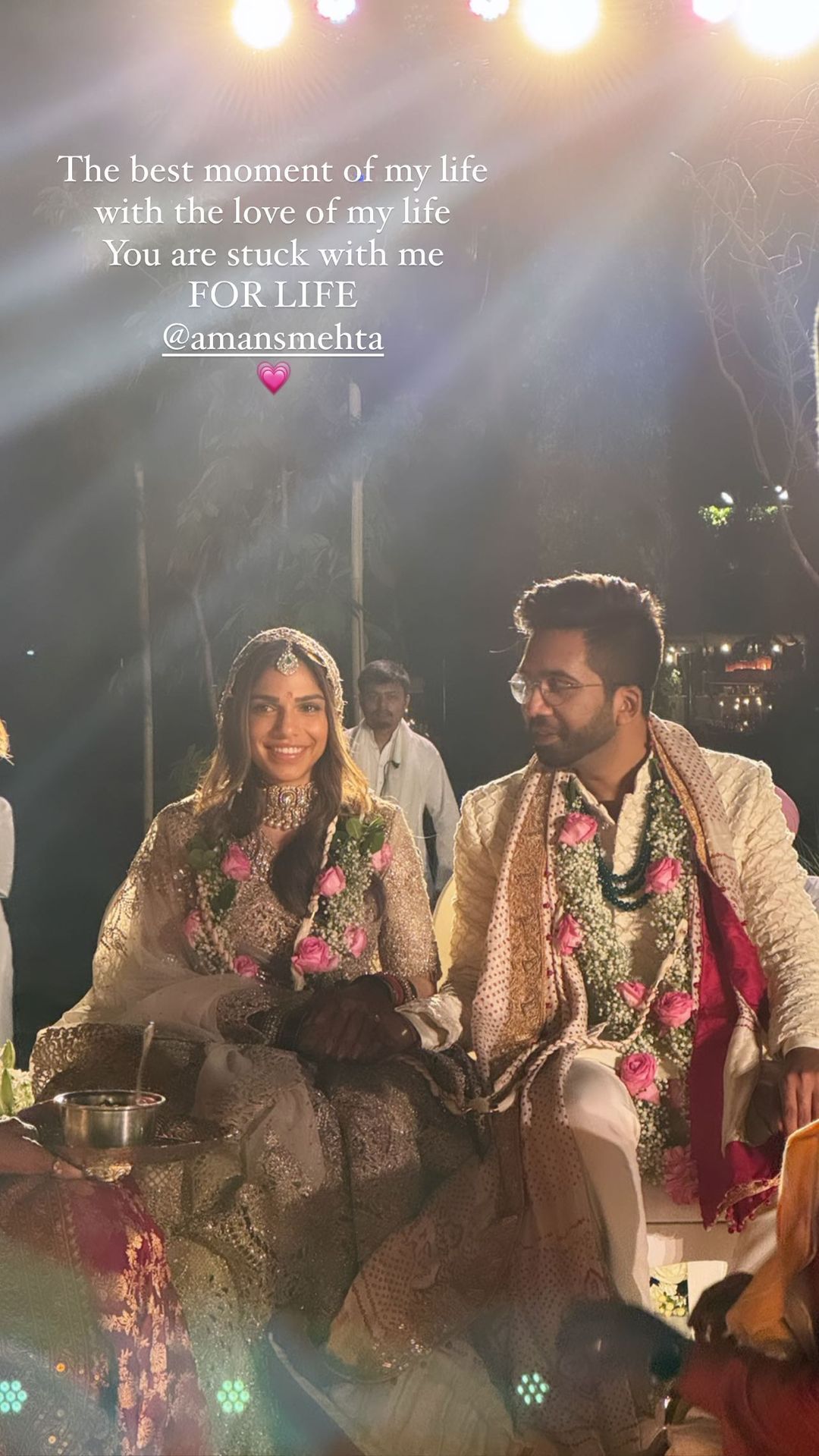 Sharmin Segal's pictures from her wedding with Aman Mehta