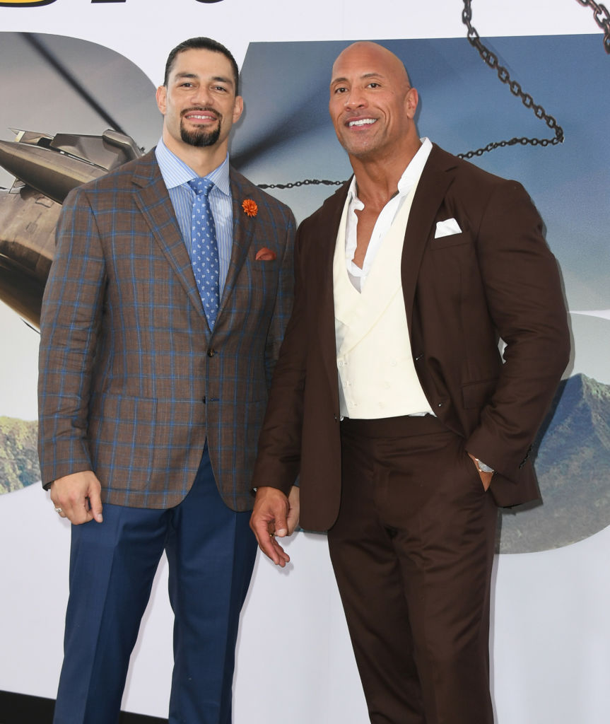 Is The Rock really 6'5″? He and John Cena look similar in height