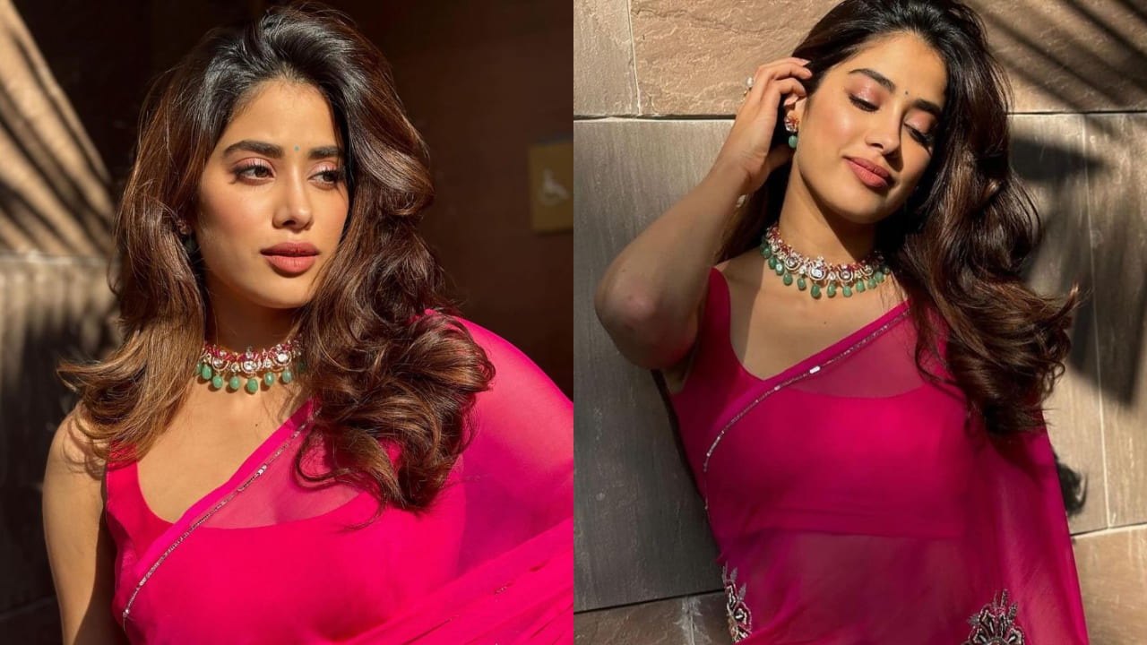 Janhvi Kapoor eye makeup fashion style