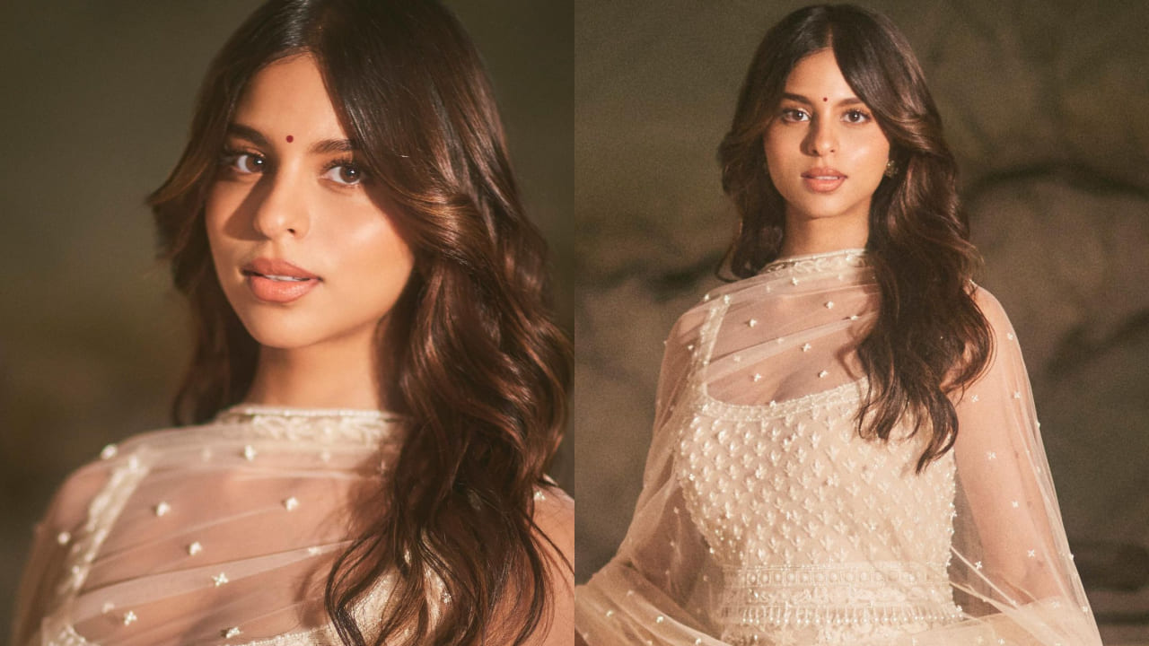 Suhana Khan eye makeup fashion style