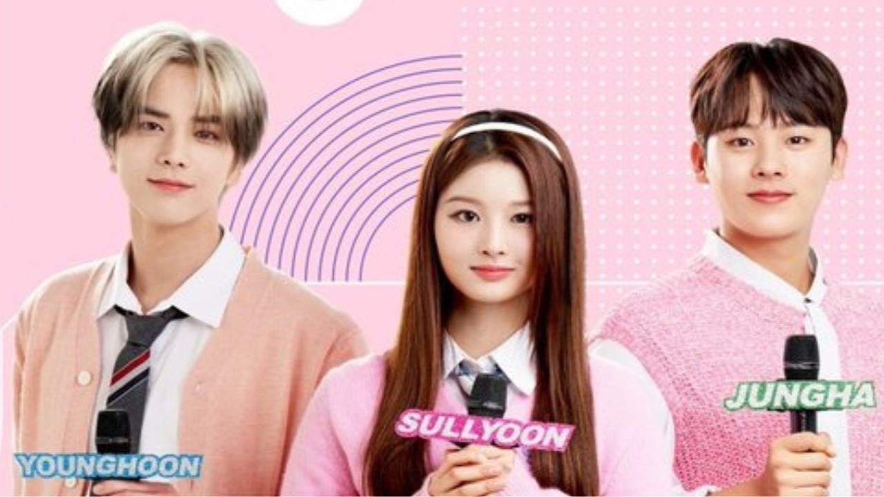 Moving’s Lee Jung Ha and THE BOYZ’s Younghoon join NMIXX’s Sullyoon in new MC poster for Music Core