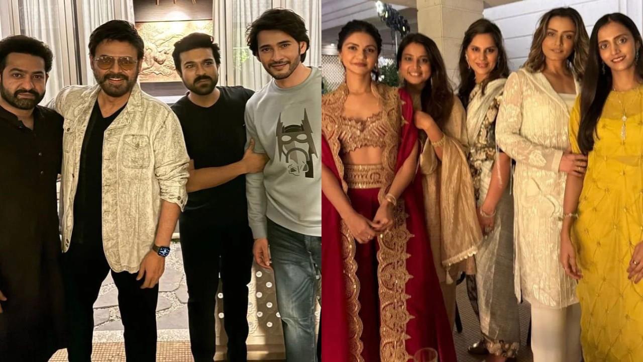 Inside Ram Charan’s Diwali Party: Jr NTR, Mahesh Babu, Upasana, Namrata Shirodkar party hard