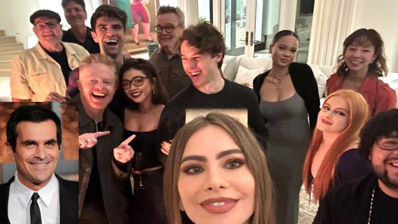 Modern family cast is back again for their first reunion, the only one missing is Ty Burrell ( INSTAGRAM & IMDB ) INSTAGRAM & IMDB