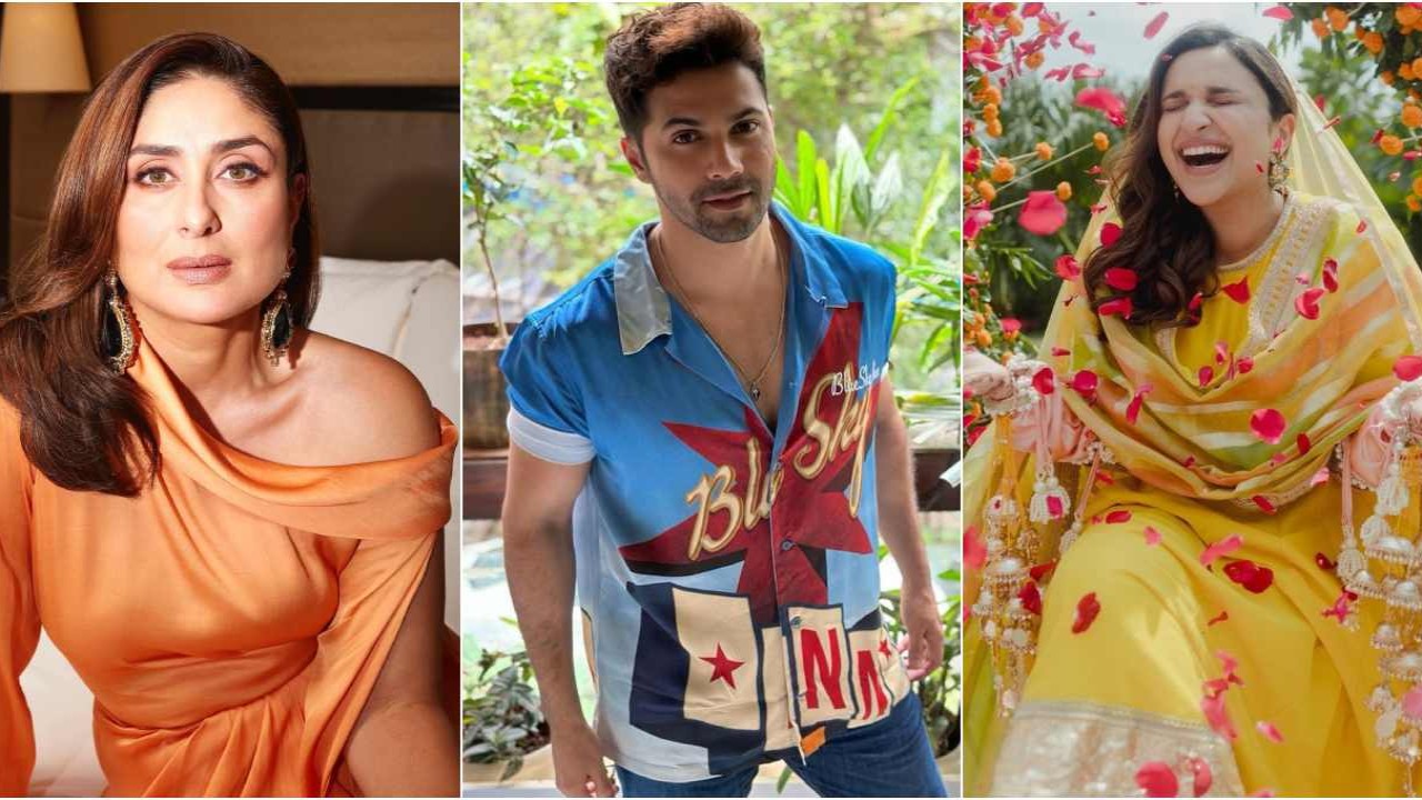 Kareena Kapoor, Varun Dhawan and Parineeti Chopra