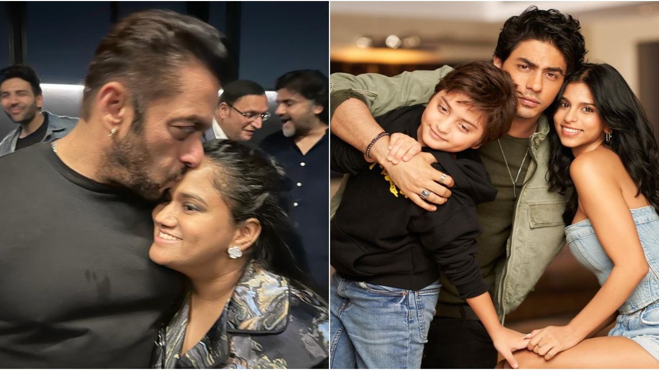 Bhai Dooj 2023: 8 Bollywood brother-sister duos who are sibling goals; Salman Khan-Arpita to Suhana-Aryan Khan