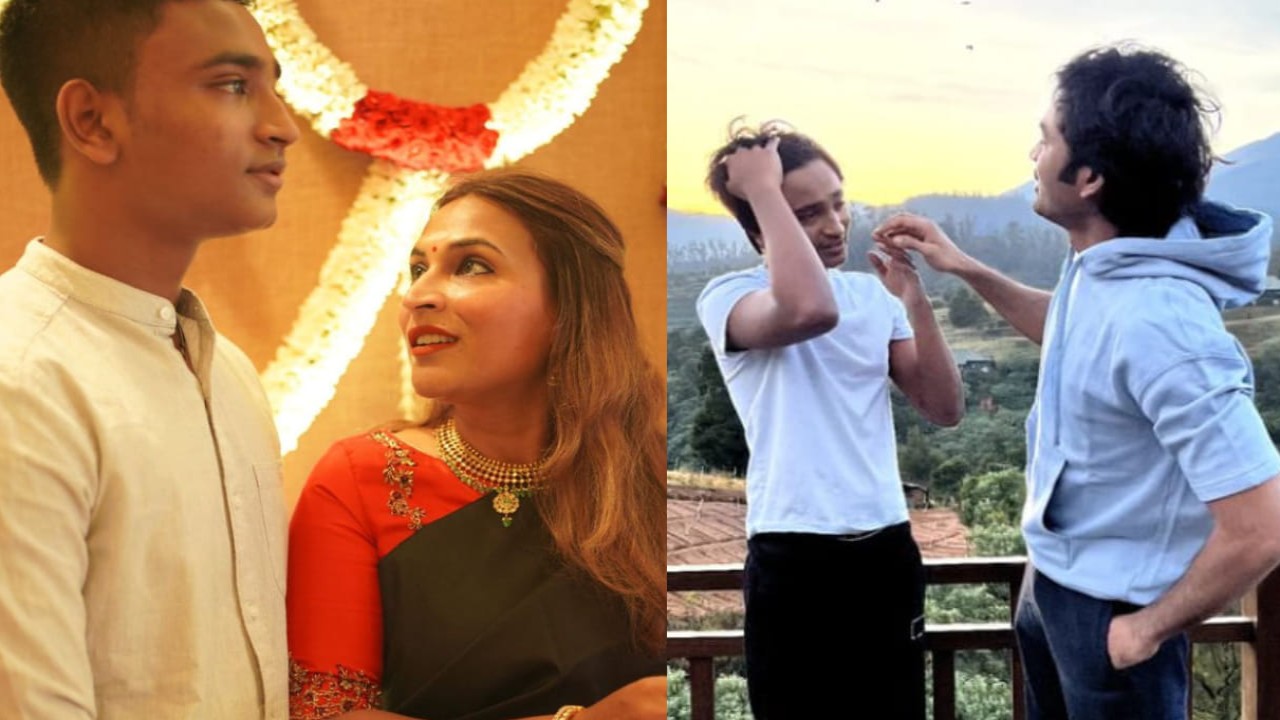 Dhanush's son Yatra caught riding superbike without helmet and license, police impose Rs 1000 fine: Report (Pc: Dhanush, Aishwaryaa Rajinikanth Instagram) (Pc: Dhanush, Aishwaryaa Rajinikanth Instagram)