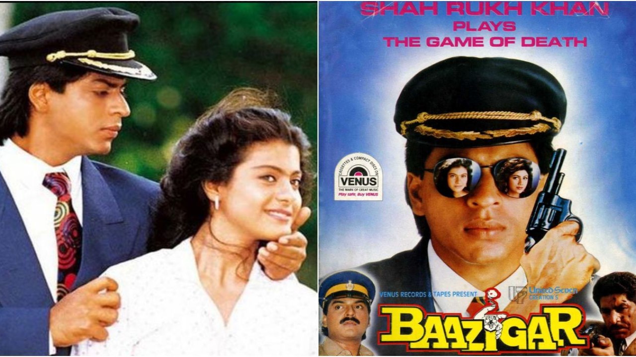 Xxx Video Salman Khan Kajol - Baazigar clocks 30 years: Kajol recalls meeting Shah Rukh Khan for 'first  time; pens heartfelt note | PINKVILLA