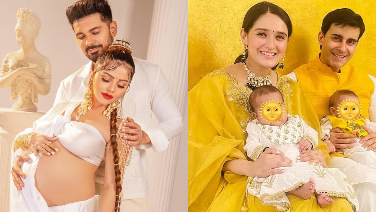 After Rubina Dilaik-Abhinav Shukla announced having twins, take a look at other TV couples with TWINS