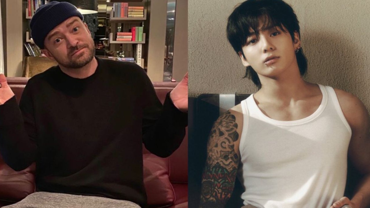 3D by Jungkook and Justin Timberlake: courtesy of BIGHIT MUSIC, Justin Timberlake's Instagram