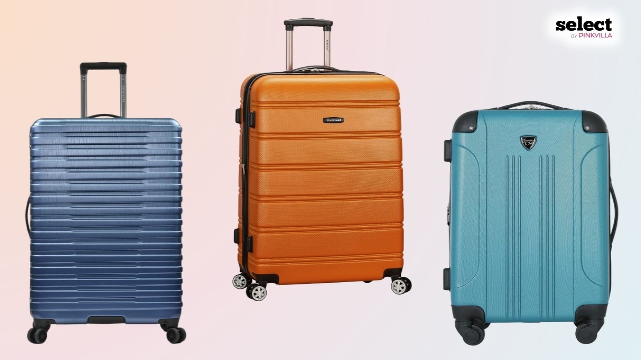 Zara - Hardside Carry-On Spinner Luggage - Orange - Men