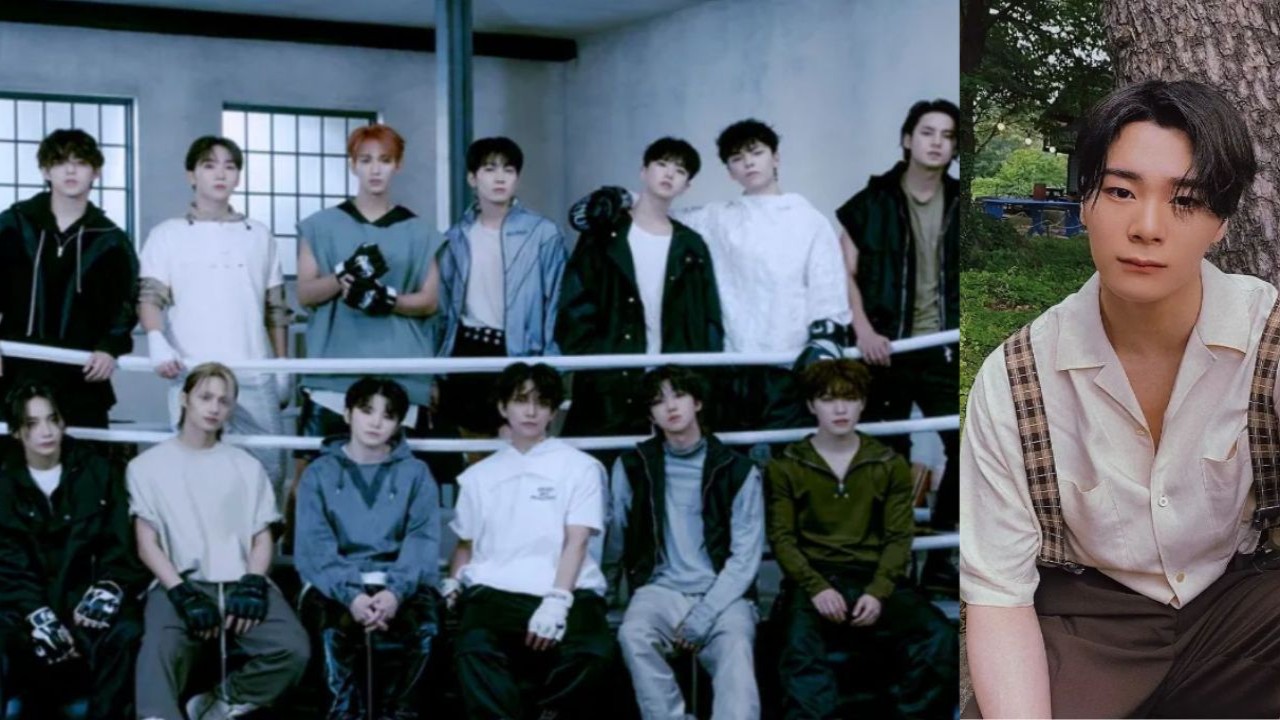 SEVENTEEN, Moonbin: courtesy of Pledis Entertainment, Moonbin's Instagram