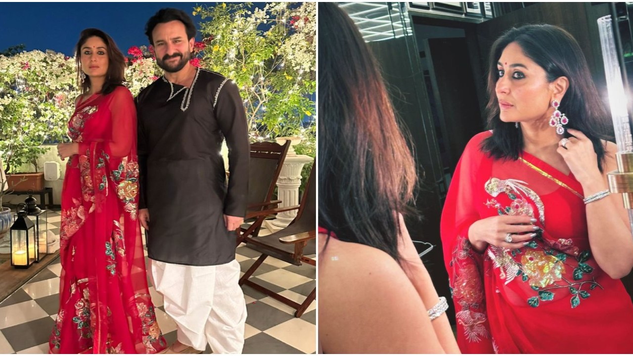 Kareena Kapoor Khan and Saif Ali Khan exude royalty as they get ready for Diwali bash; See PICS 