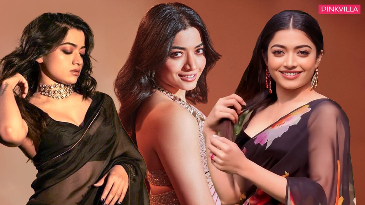 Rashmika Mandanna's Animal Promotional Wardrobe: An extravagant tale of sarees