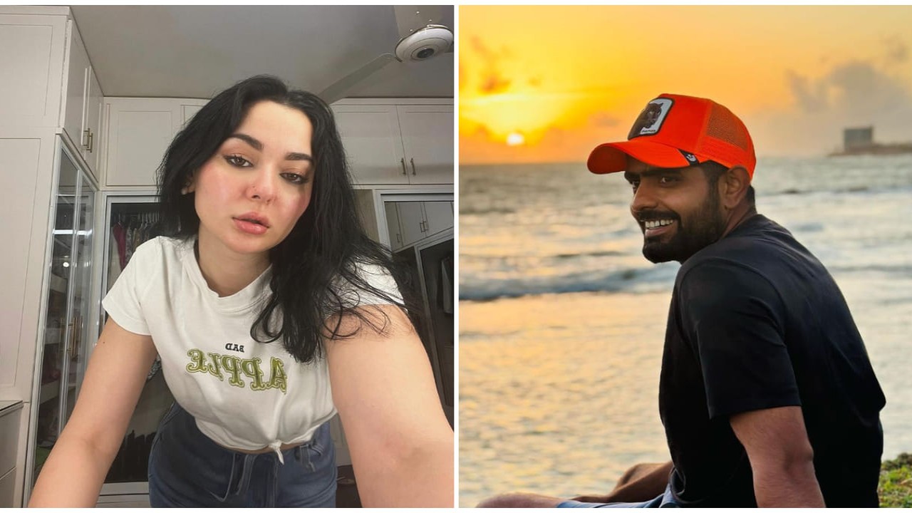 Picture Credit: Hania Aamir's Instagram, Babar Azam's Instagram Hania Aamir, Babar Azam