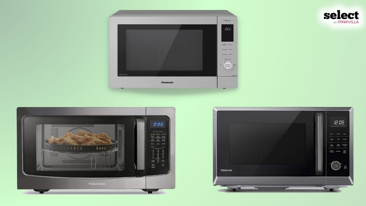 Galanz 1.6 Cubic Feet Convection Countertop Microwave with Sensor Cooking  and Air Frying Capability