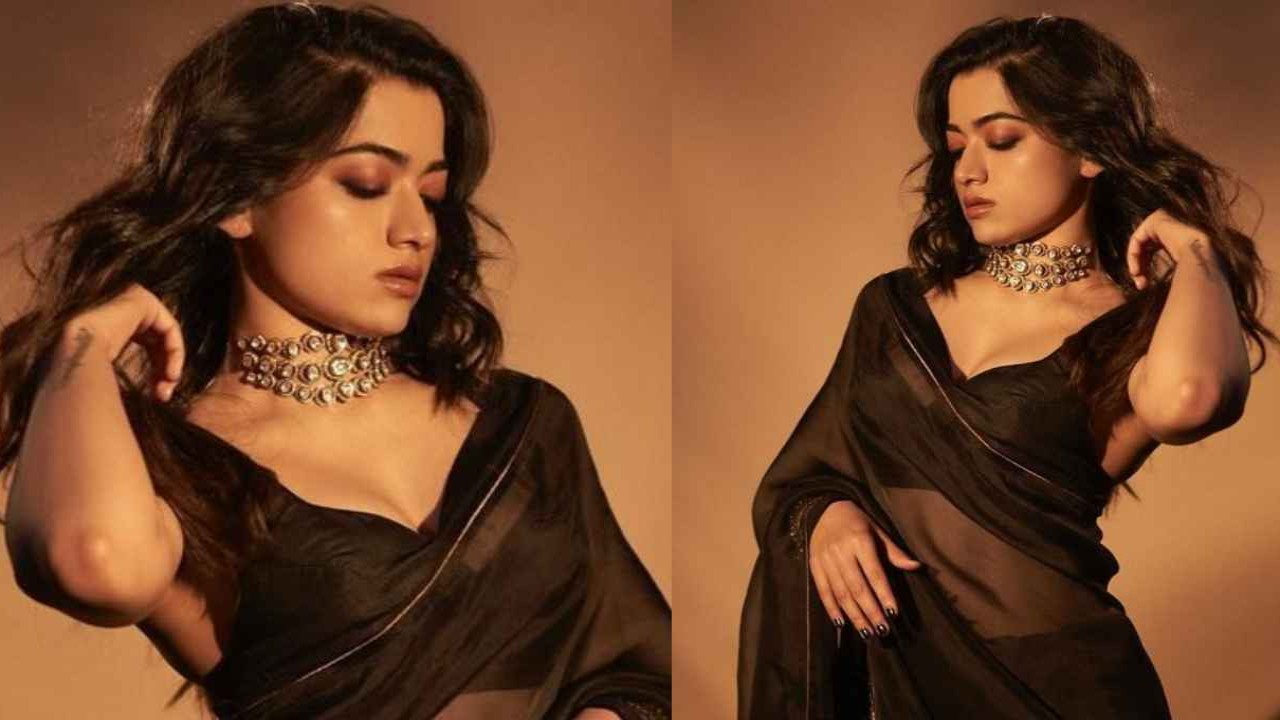 Rashmika Mandanna, Etnic Wear, Saree, Style, Fashion