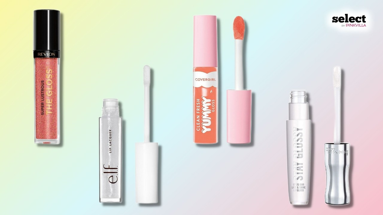 non-sticky lip glosses