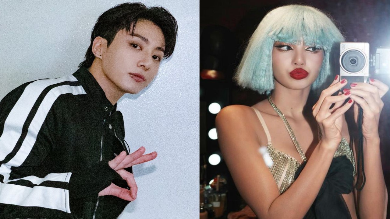 BTS' JUNGKOOK, BLACKPINK's LISA; Credit: BIGHIT MUSIC, Lisa's Instagram BTS' JUNGKOOK, BLACKPINK's LISA; Credit: BIGHIT MUSIC, Lisa's Instagram