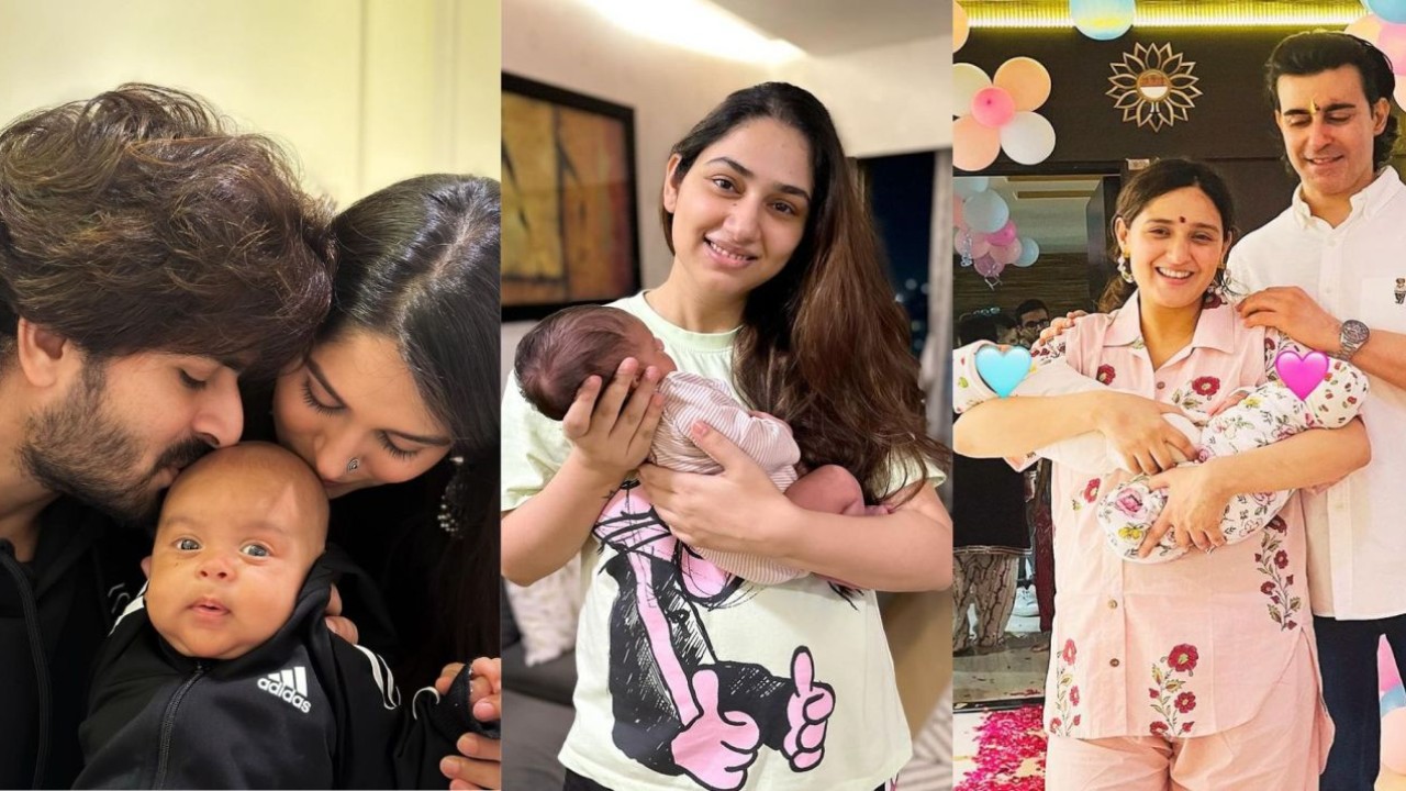 TV actresses who embraced motherhood in 2023 (PC: Dipika Kakar/ Disha Parmar/ Pankhuri Awasthy Instagram) Dipika Kakar/ Disha Parmar/ Pankhuri Awasth