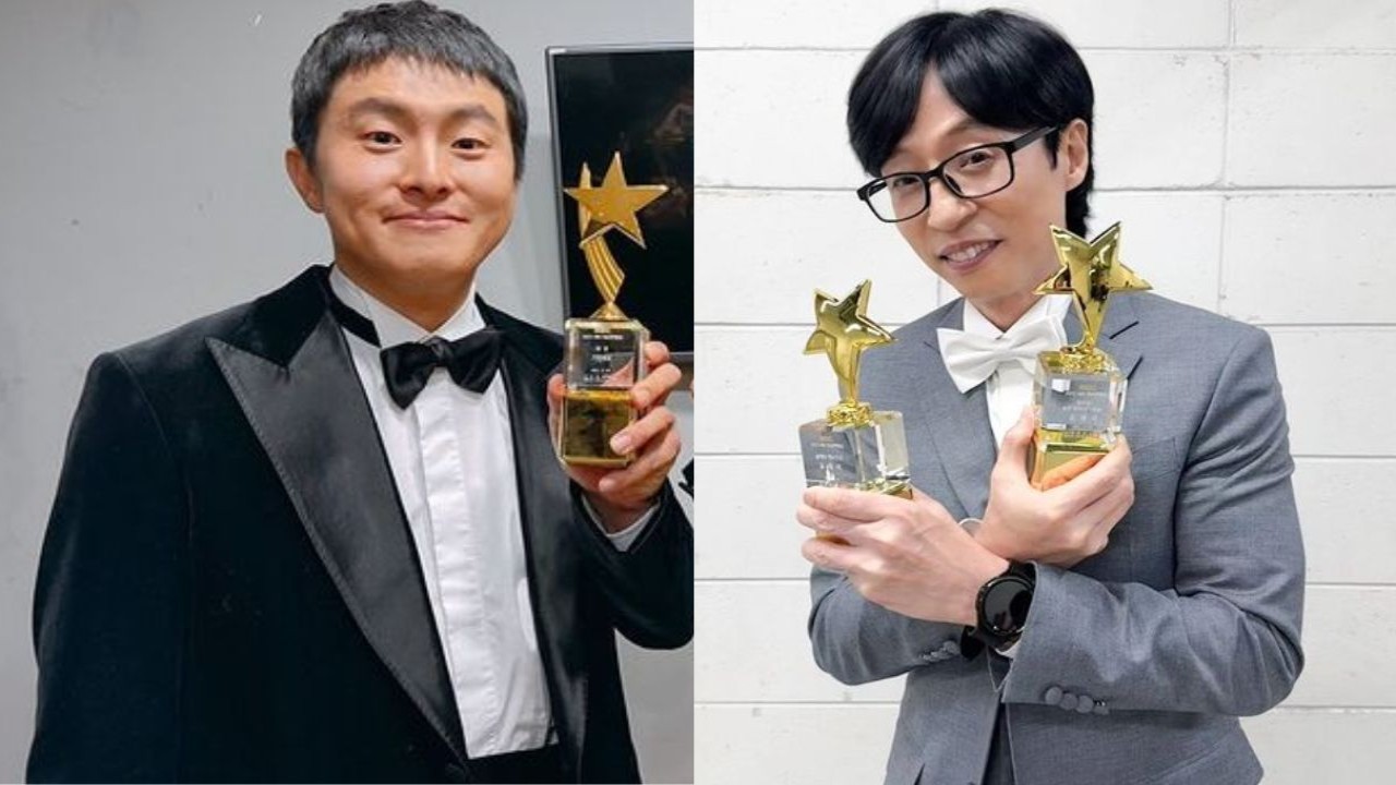 Kian84 and Yoo Jae Suk; Image Courtesy: AOMG and Antenna