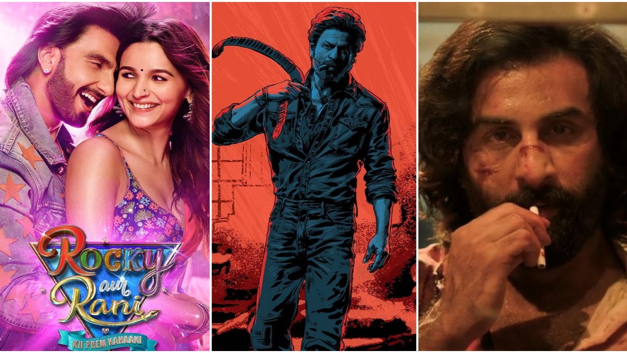 Best Bollywood Movies 2023 POLL (Pic Courtesy: Alia Bhatt/Shah Rukh Khan Instagram, T-Series YouTube) Best Bollywood Movies 2023 POLL: Shah Rukh Khan’s Jawan, RRKPK to Ranbir Kapoor’s Animal; what’s your choice?