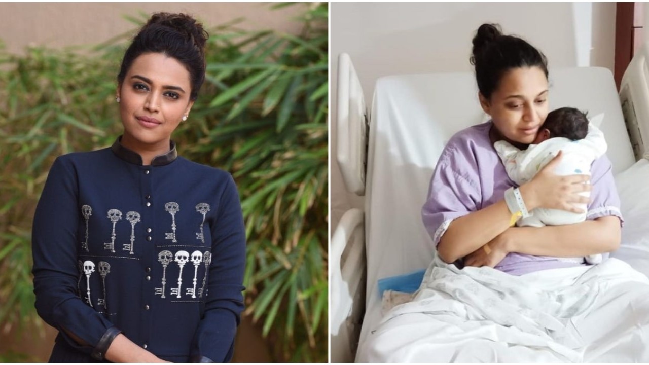 PIC: Swara Bhasker pulls off funny expression when daughter Raabiyaa makes sounds she can’t understand