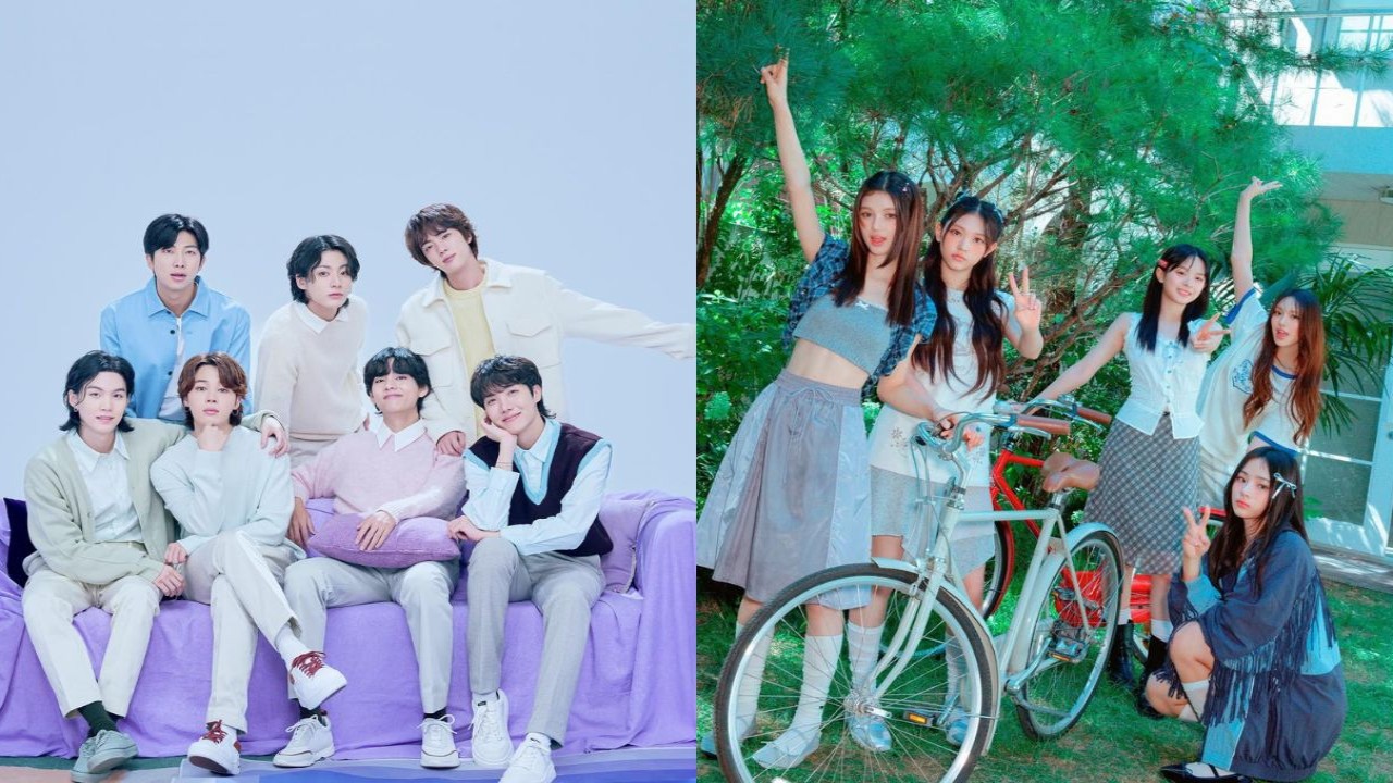 BTS (Image Credits- BIGHIT MUSIC), Newjeans (Image Credits- ADOR)