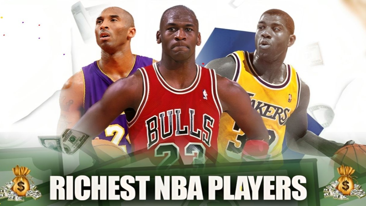 10 of the richest NBA players ever - Ranked by 2024 Net Worth, From Michael Jordan and Magic Johnson, to Lebron James, Shaquille O’Neal and Vinnie Johnson 