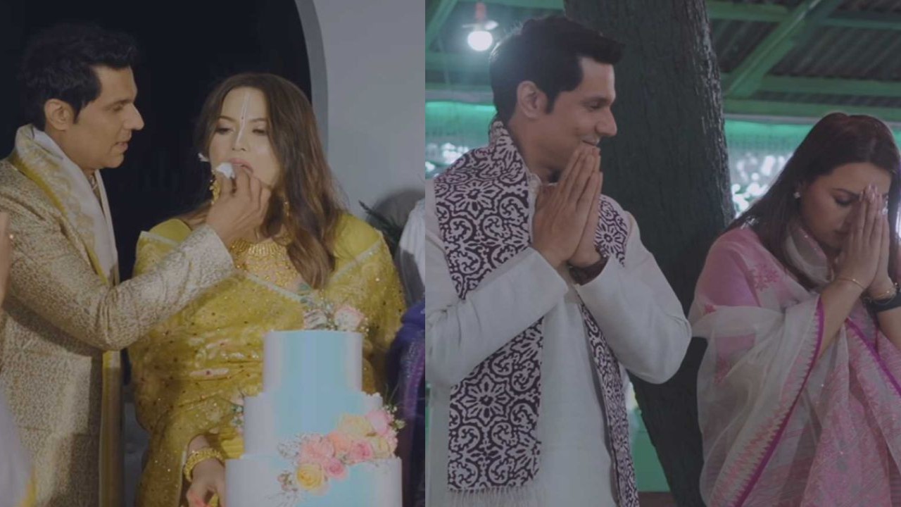 WATCH: Randeep Hooda and Lin Laishram share 'beautiful moments' from their dreamy Meitei wedding; fans react