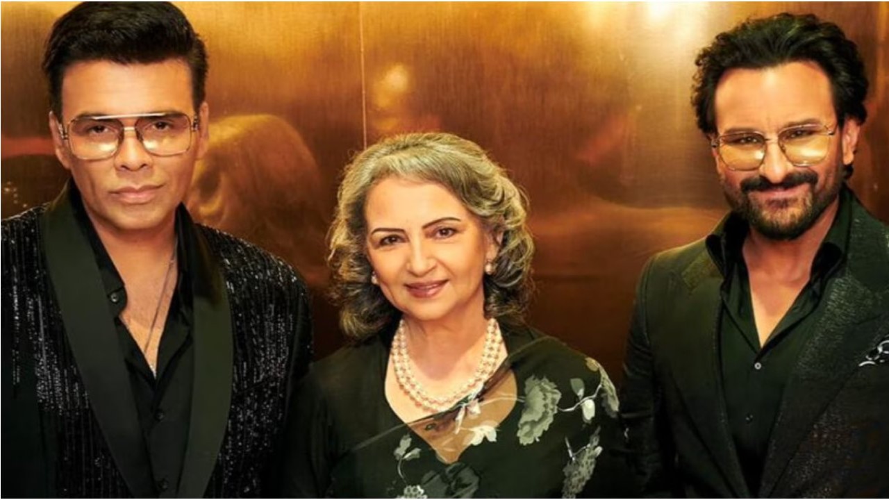 Picture Courtesy - Karan Johar's Instagram Koffee With Karan 8: TOP 6 highlights from Saif Ali Khan and Sharmila Tagore’s episode