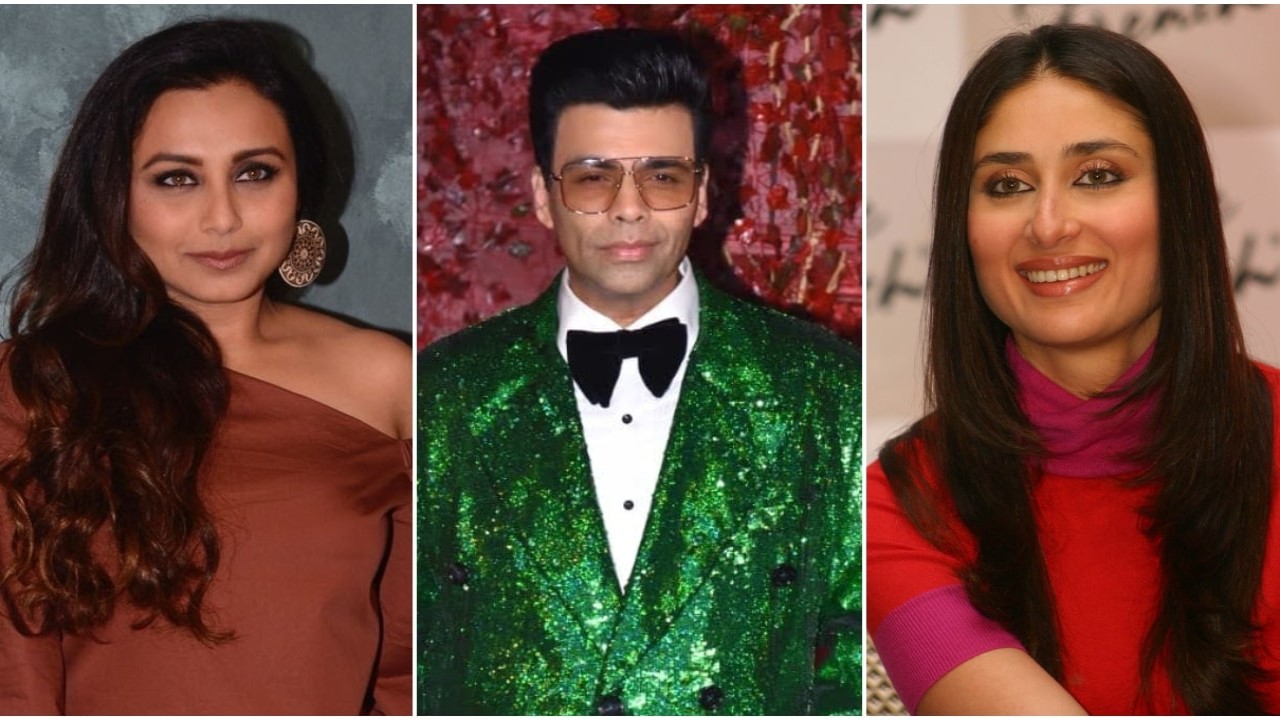 Karan Johar, Rani Mukerji, Kareena Kapoor Khan