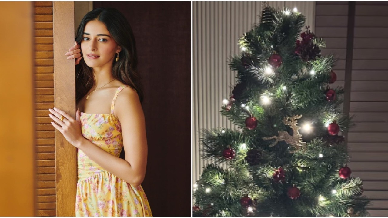 Ananya Panday gets into festive spirit; drops PIC of first Christmas prep in new home