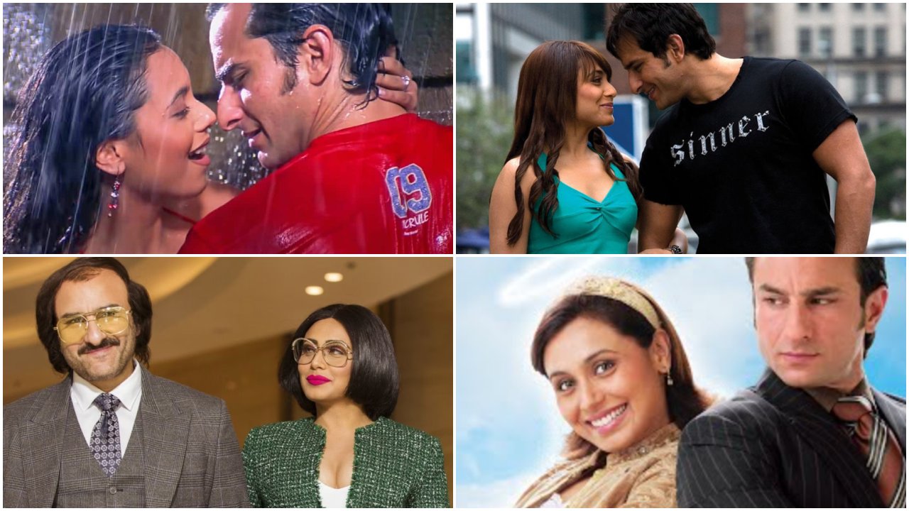 Saif Ali Khan and Rani Mukerji