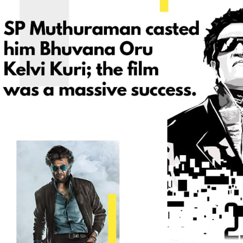 Rajiniknath career, movies