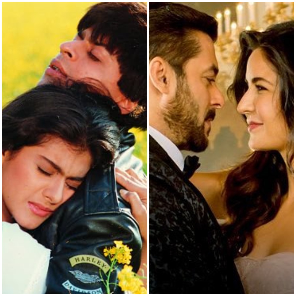 15 best Bollywood romantic couple songs: Shah Rukh Khan-Kajol’s Tujhe Dekha Toh to Salman Khan-Katrina Kaif’s Dil Diyan Gallan 15 best Bollywood romantic couple songs: Shah Rukh Khan-Kajol’s Tujhe Dekha Toh to Salman Khan-Katrina Kaif’s Dil Diyan Gallan