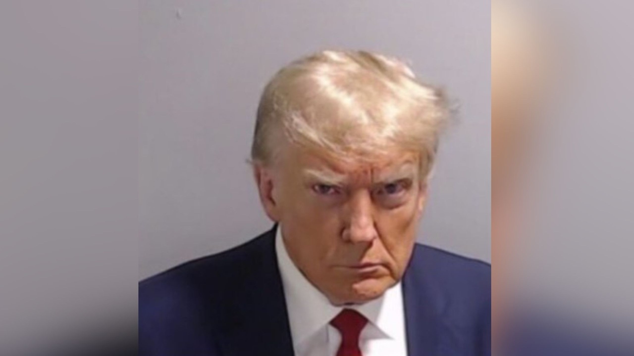 Donald Trump’s mugshot 