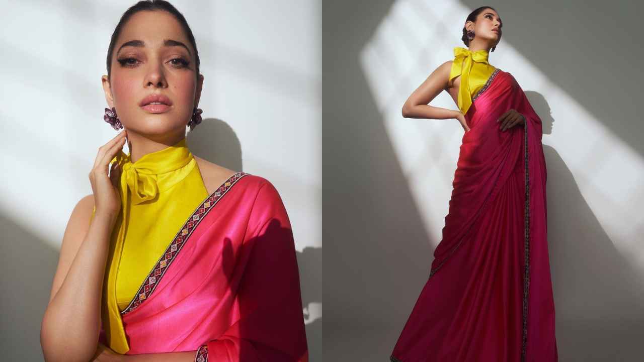 Tamannaah Bhatia shined in Sabyasachi's unexpected style statements