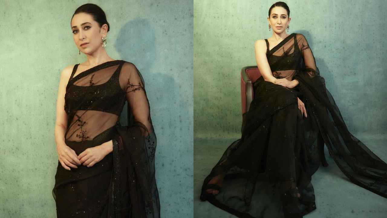 Karisma Kapoor shined in Sabyasachi's unexpected style statements 