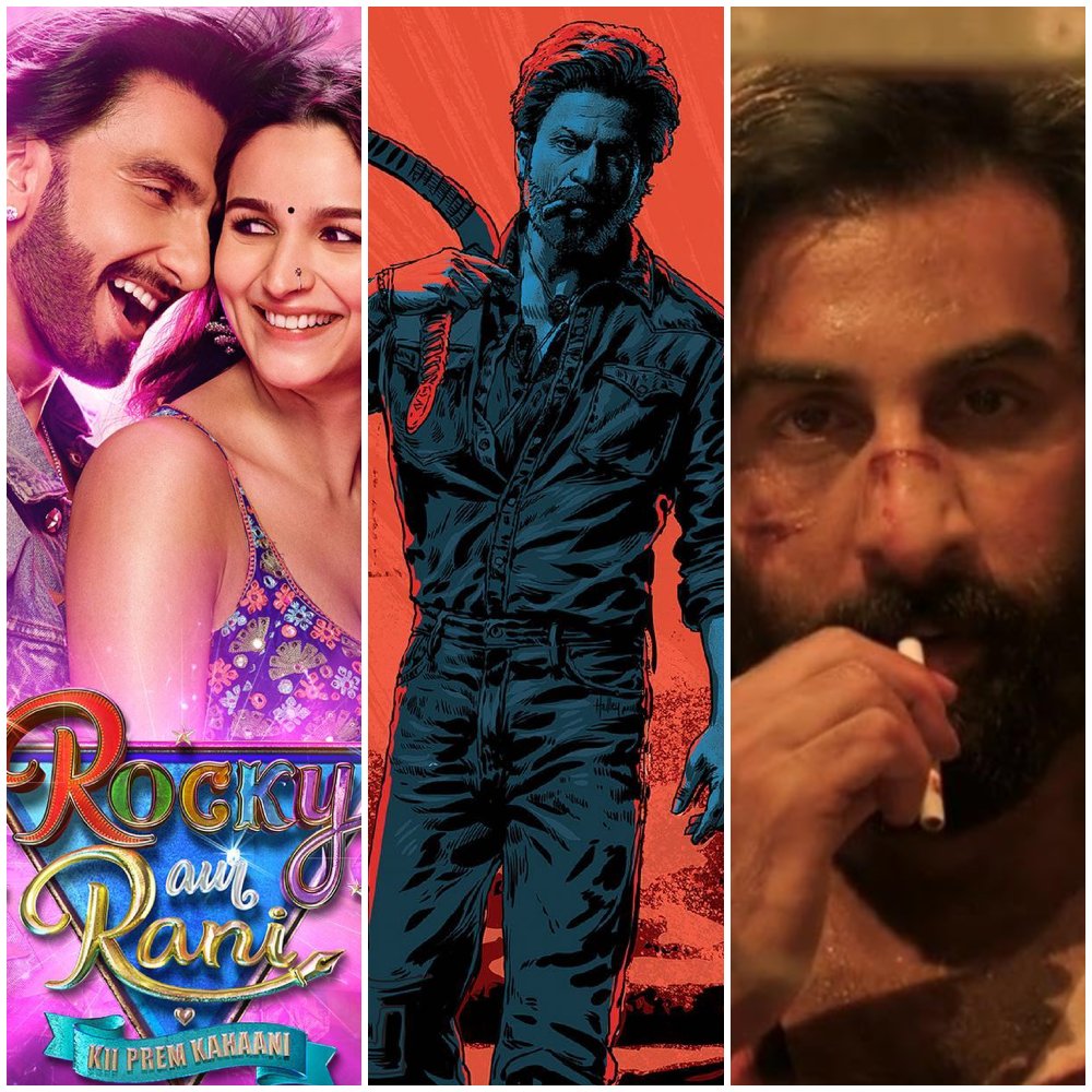Best Bollywood Movies 2023 POLL: Shah Rukh Khan’s Jawan, RRKPK to Ranbir Kapoor’s Animal; what’s your choice?