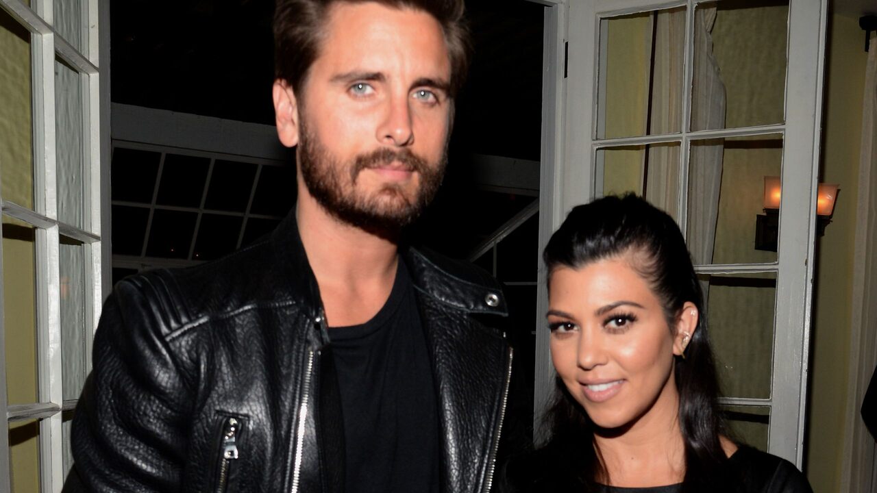 Scott Disick and Kourtney Kardashian ( Getty Images  )