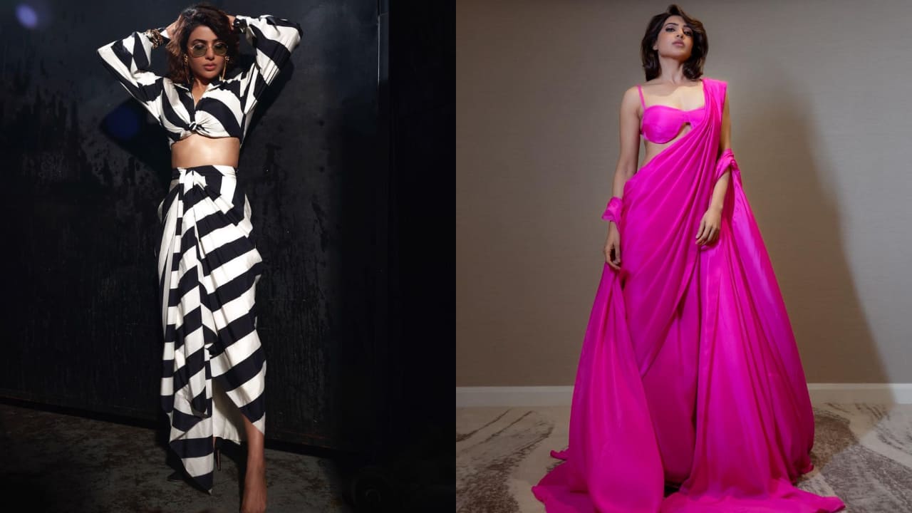 Samantha in two best looks Samantha in two best looks